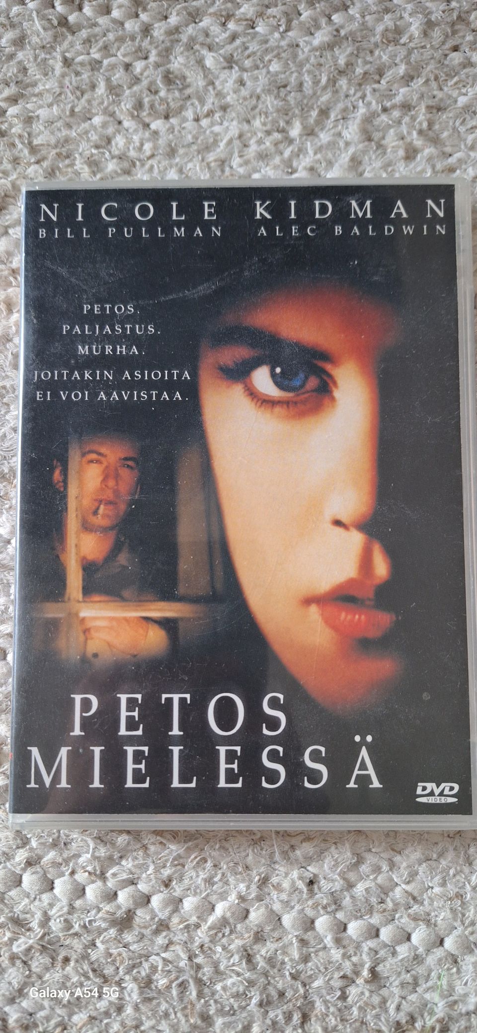 Petos mielessä elokuva. dvd.