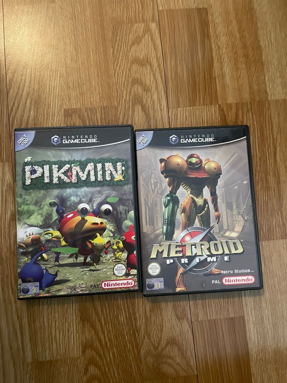 Pikmin ja Metroid Prime Gamecube