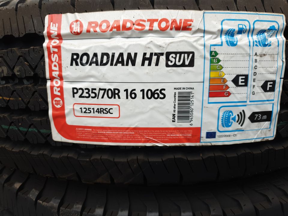 235 70 16 - Roadstone Roadian HT SUV - Uusi