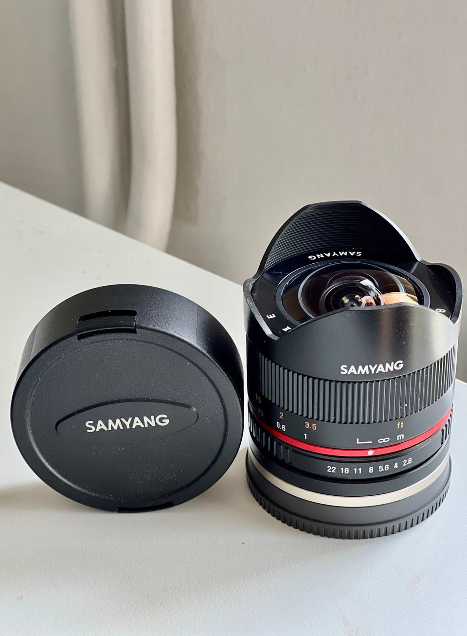 Samyang 8mm f/2.8 Fisheye UMC II -objektiivi Sony e-mount