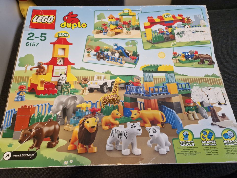 Lego Duplo iso eläintarha + lisäDuploja