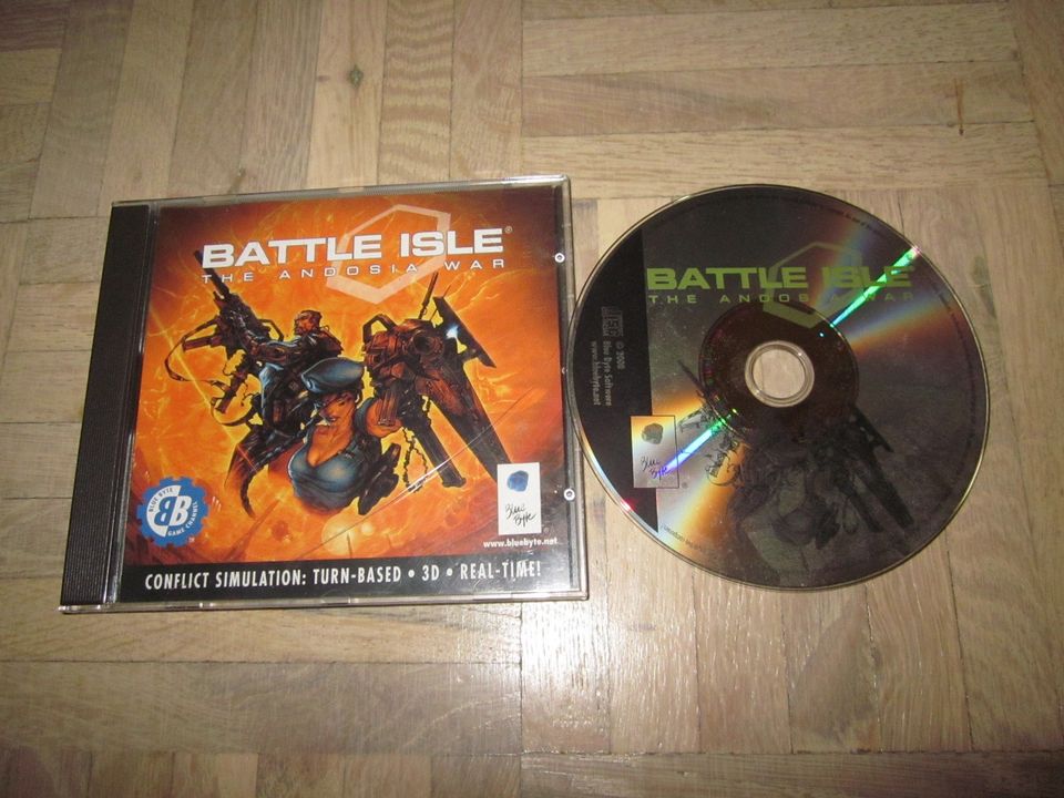 Blue Byte Battle Isle Andosia War 2000 vanha PC peli CD-ROM