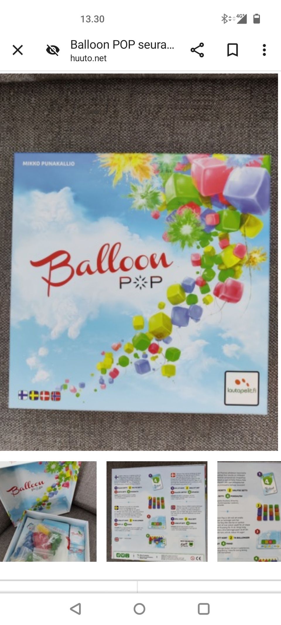Balloon Pop perhepeli