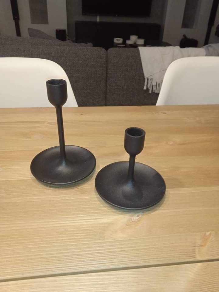 Ikean metalliset kynttilänjalat