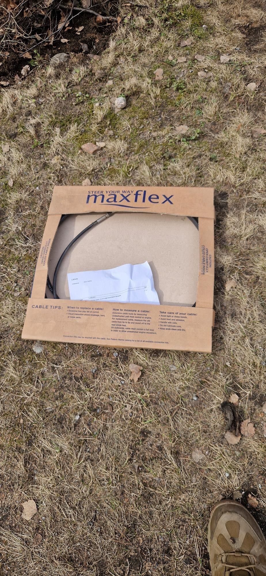 Maxflex 4,8m kaukohallintakaapeli