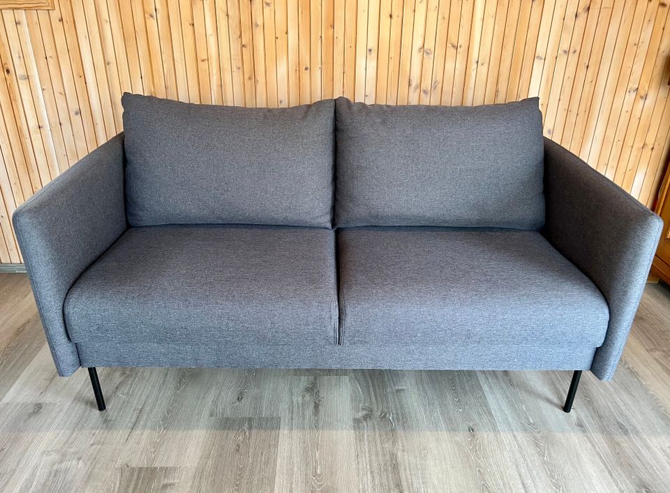 VARATTU - Harmaa 2 istuttava sohva