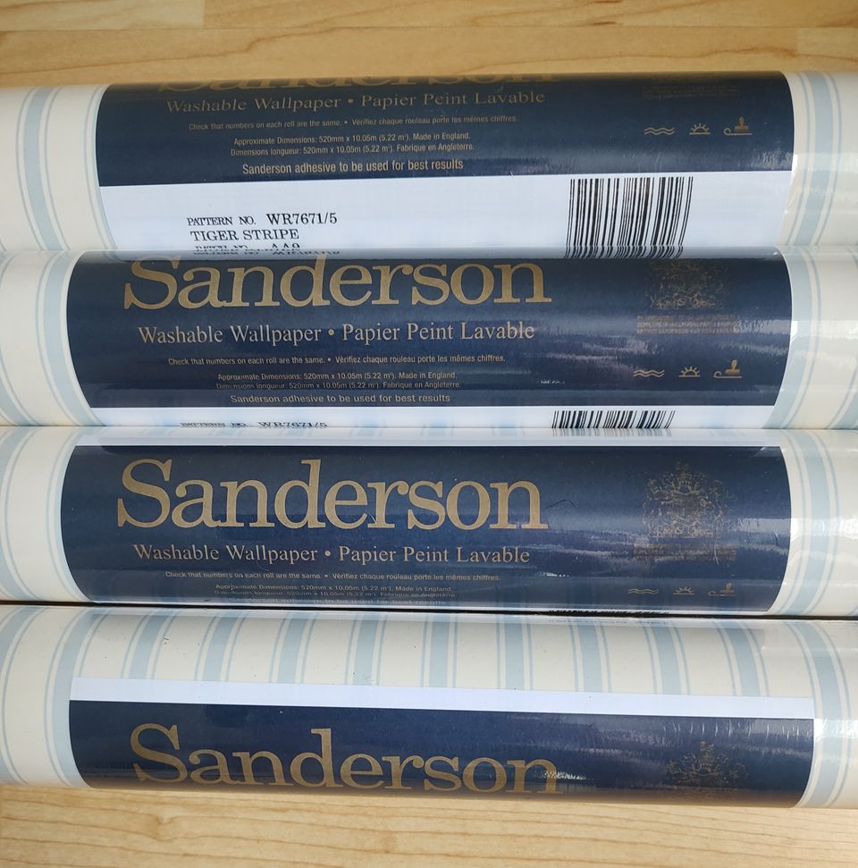 Sanderson Tiger Stripe tapetti