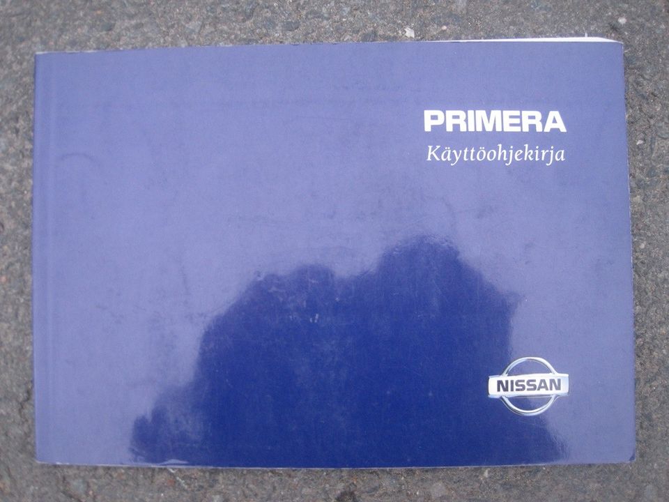 Nissan Primera P11 facelift käyttö-ohjekirja Suomen-kielinen