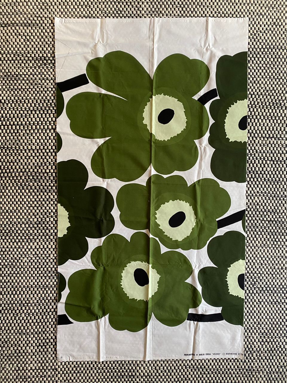 Marimekko kangas Unikko 80 x 144