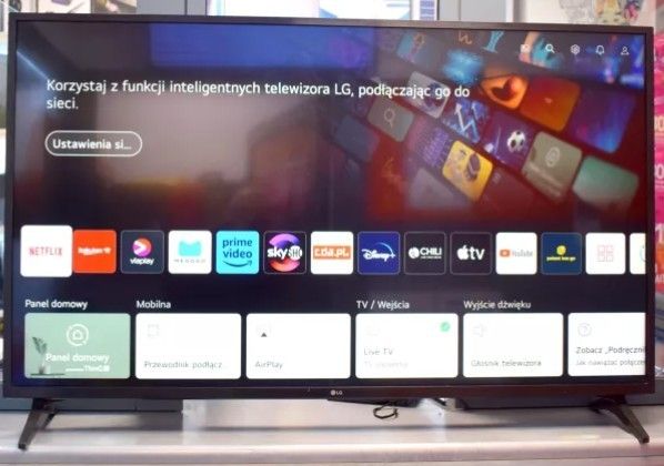 LG 50" UHD Smart TV 4K