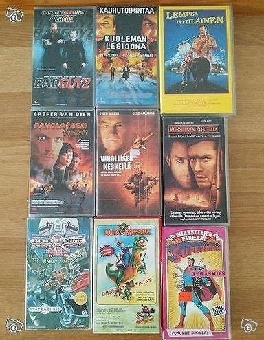 VHS elokuvat