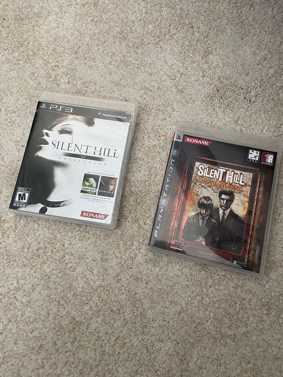 PS3 Silent Hill HD (CIB) ja Homecoming (japan) (CIB)