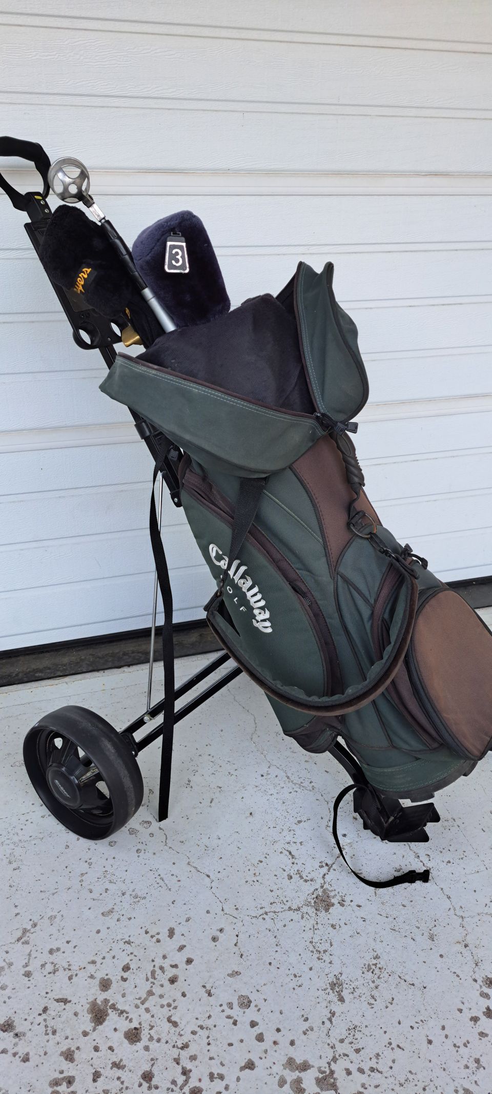 Golfkärry Golf bag Golf mailat