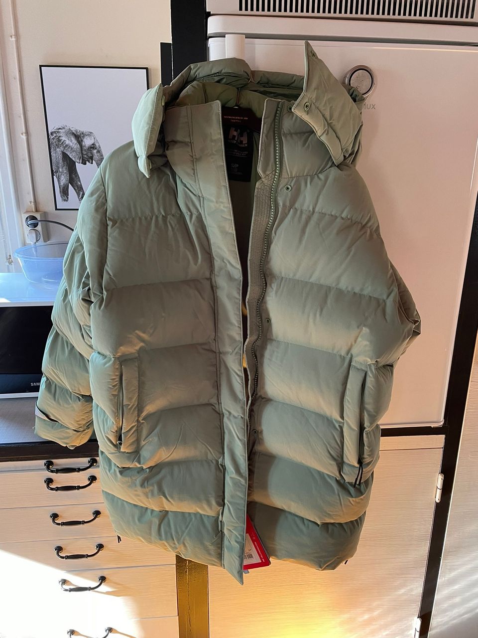 Helly Hansen untuvatakki, puffy parka