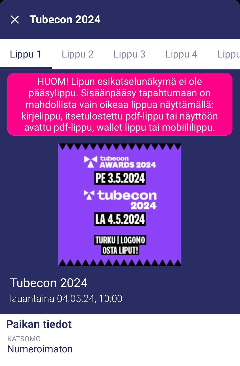 Tubecon 2024 3 lippua