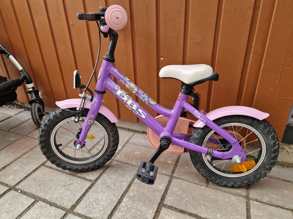 DBS lasten polkupyörä 12 tuuman renkaat
