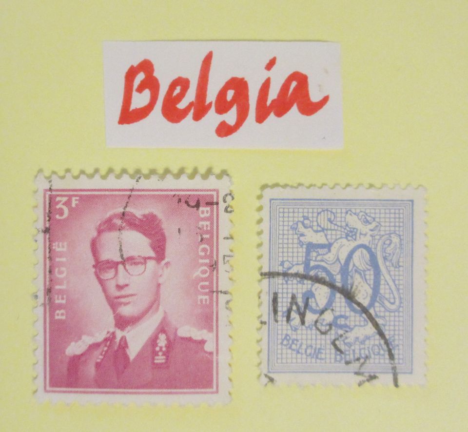 Postimerkkejä Belgia