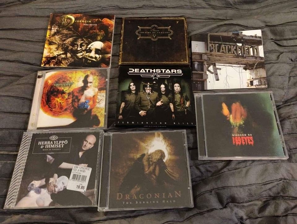 CD-levyt Metalli / Rock