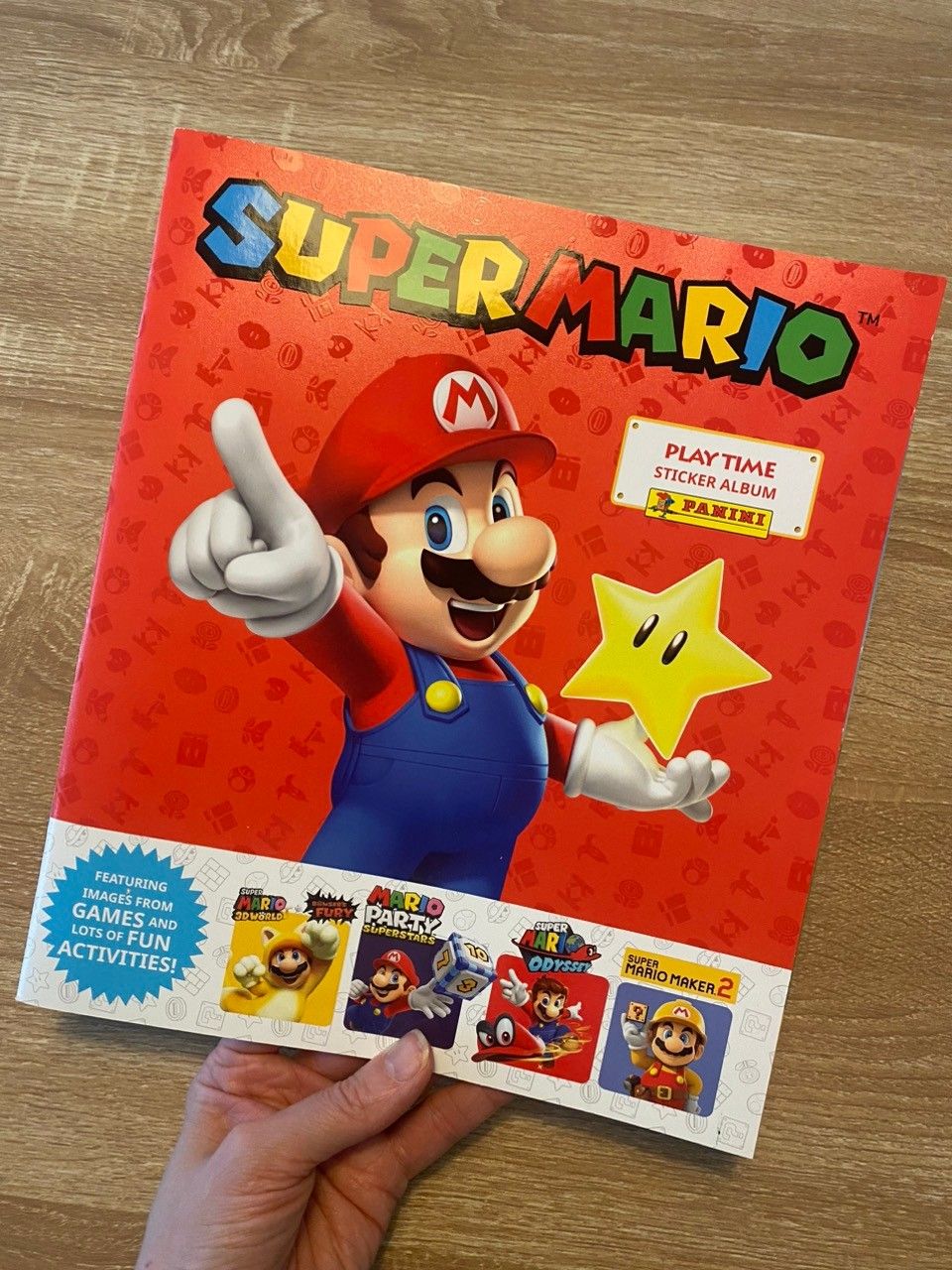 Panini Super Mario tarrakirja