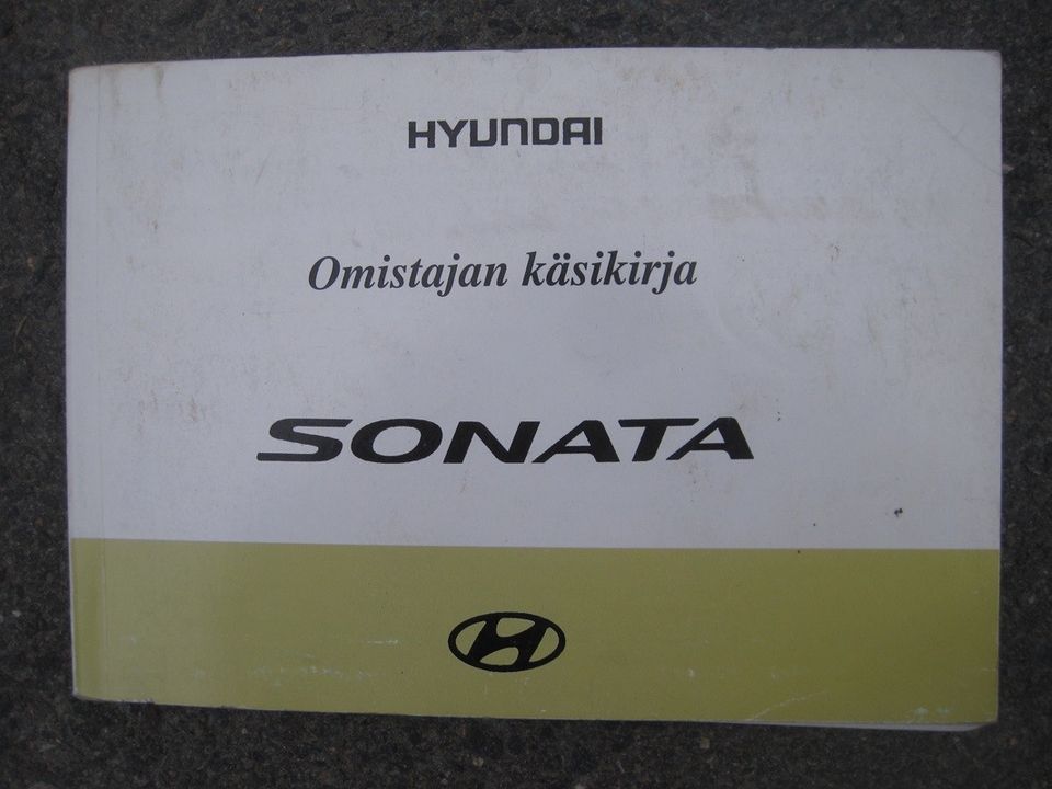 Hyundai Sonata käyttö-ohjekirja Suomen-kielinen