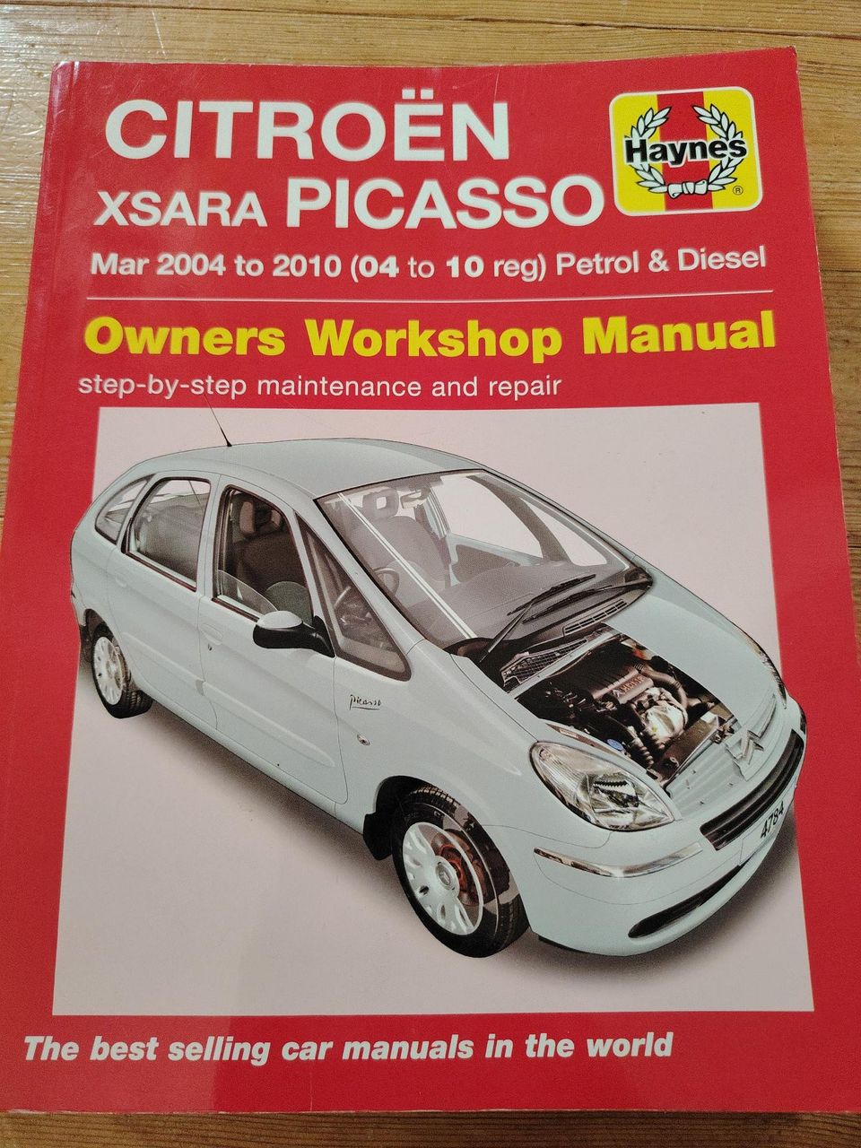 Citroën Xsara PICASSO kirja