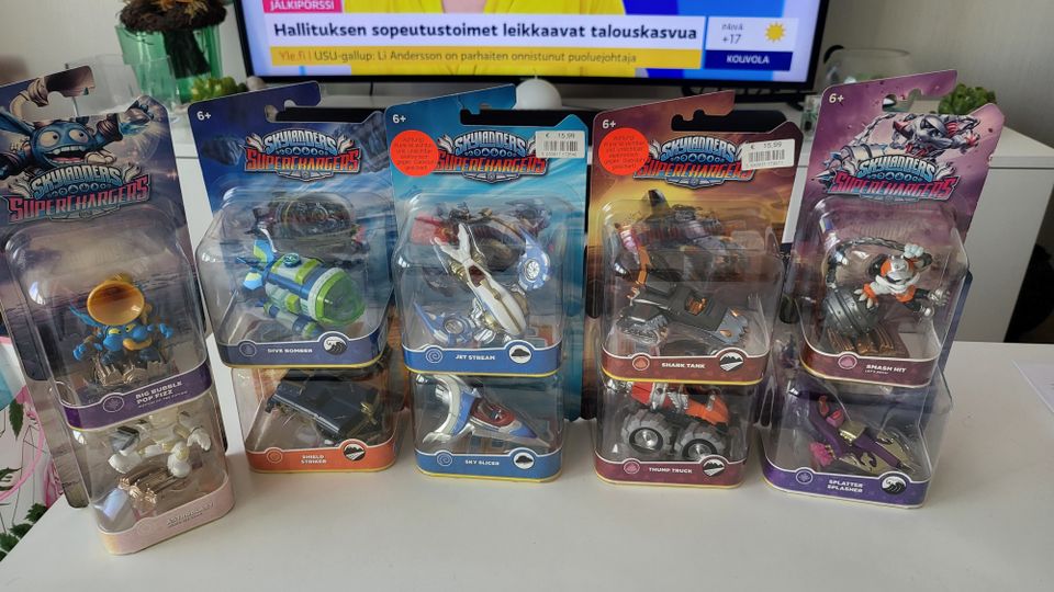 Skylanders superchargers hahmot