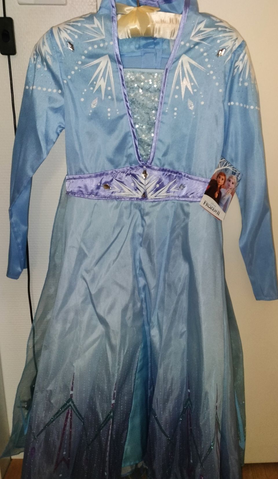 Uusi Frozen Elsa mekko 128 7-8 V