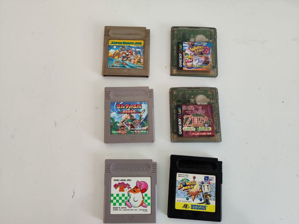Game Boy-pelejä