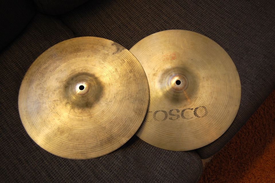 TOSCO 13" hihat -vintage- Ääninäyte-