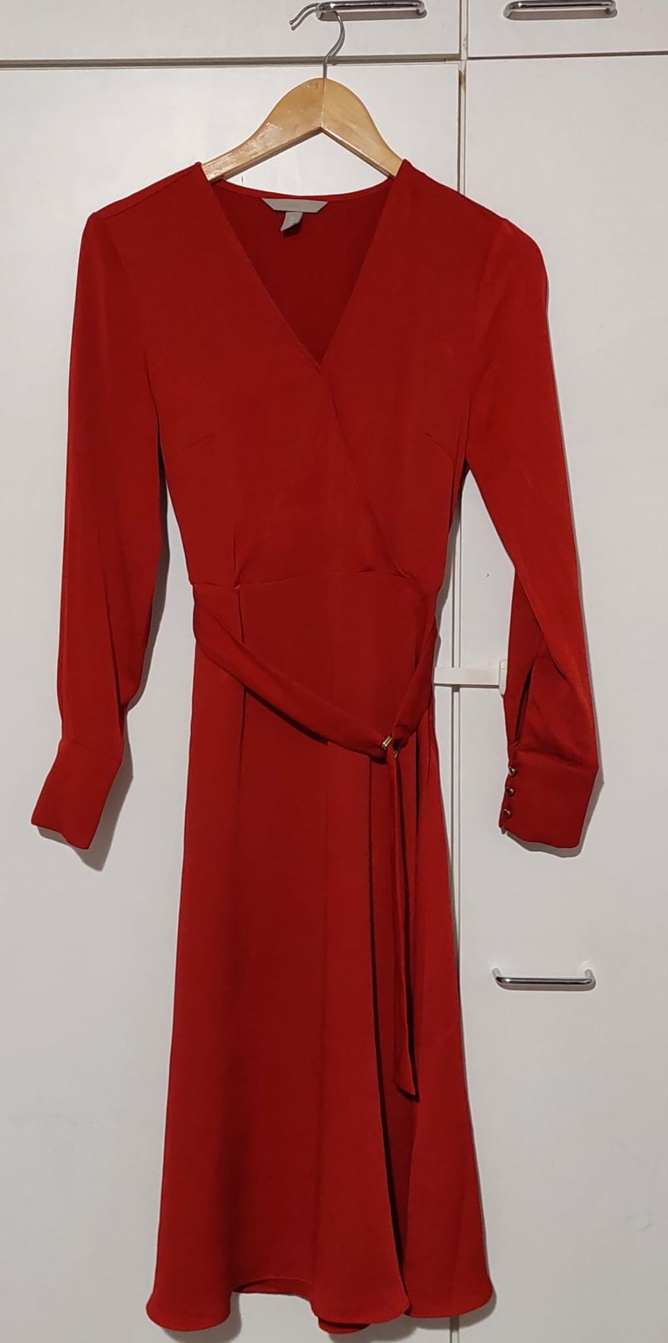 Red Midi dress