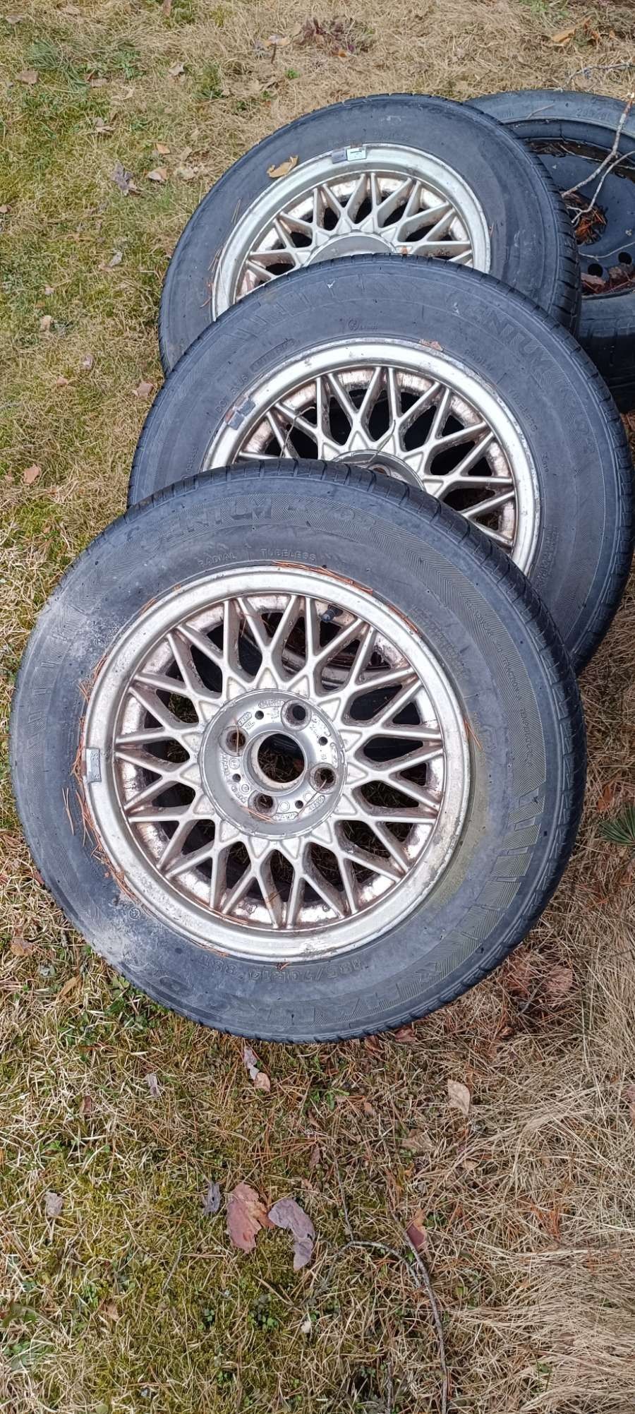 BBS 4x100 vanteet kesärenkailla