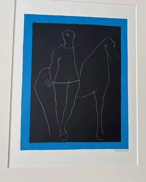 MARINO MARINI (1901-1980)  Litografia vuodelta 1956