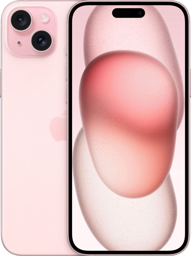 IPhone 15 Plus - 5G älypuhelin 128 GB (vaaleanpunainen)