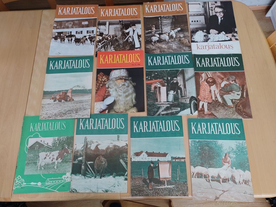 Karjatalous lehtiä vv. 1962-1963 ja 1965 ja 1967