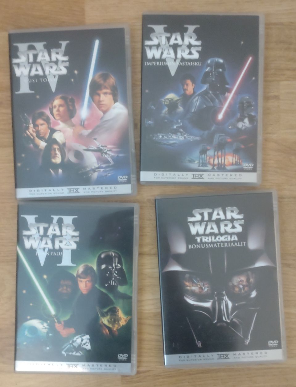 Star Wars episodi IV-VI + bonusmateriaalit DVD-setti