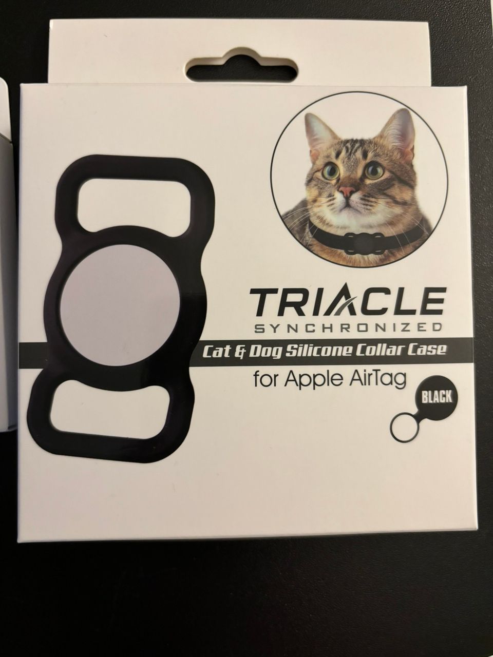 Apple airtag plus case to attach it to a cat or dog collar, new