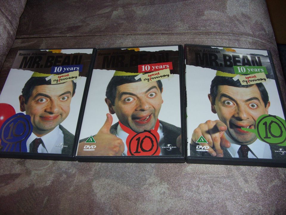 MR Bean -  10 Years  1-3 DVD