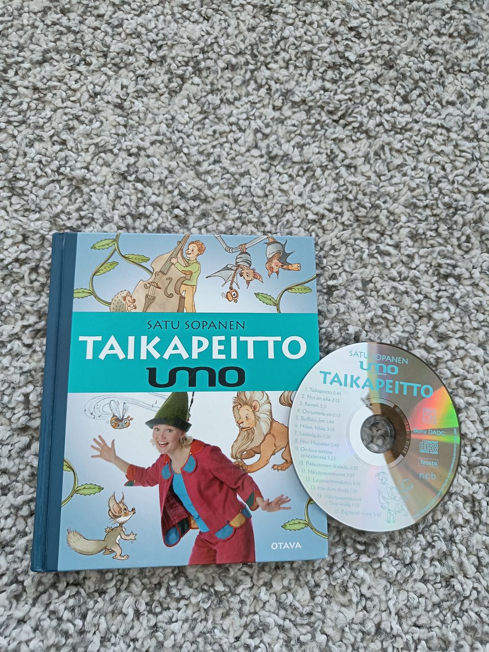 Taikapeitto kirja ja cd