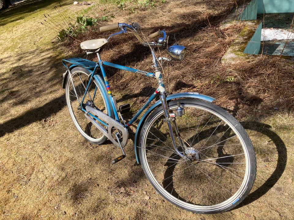 Crescent ”världsmästarcykeln” vintage-polkupyörä