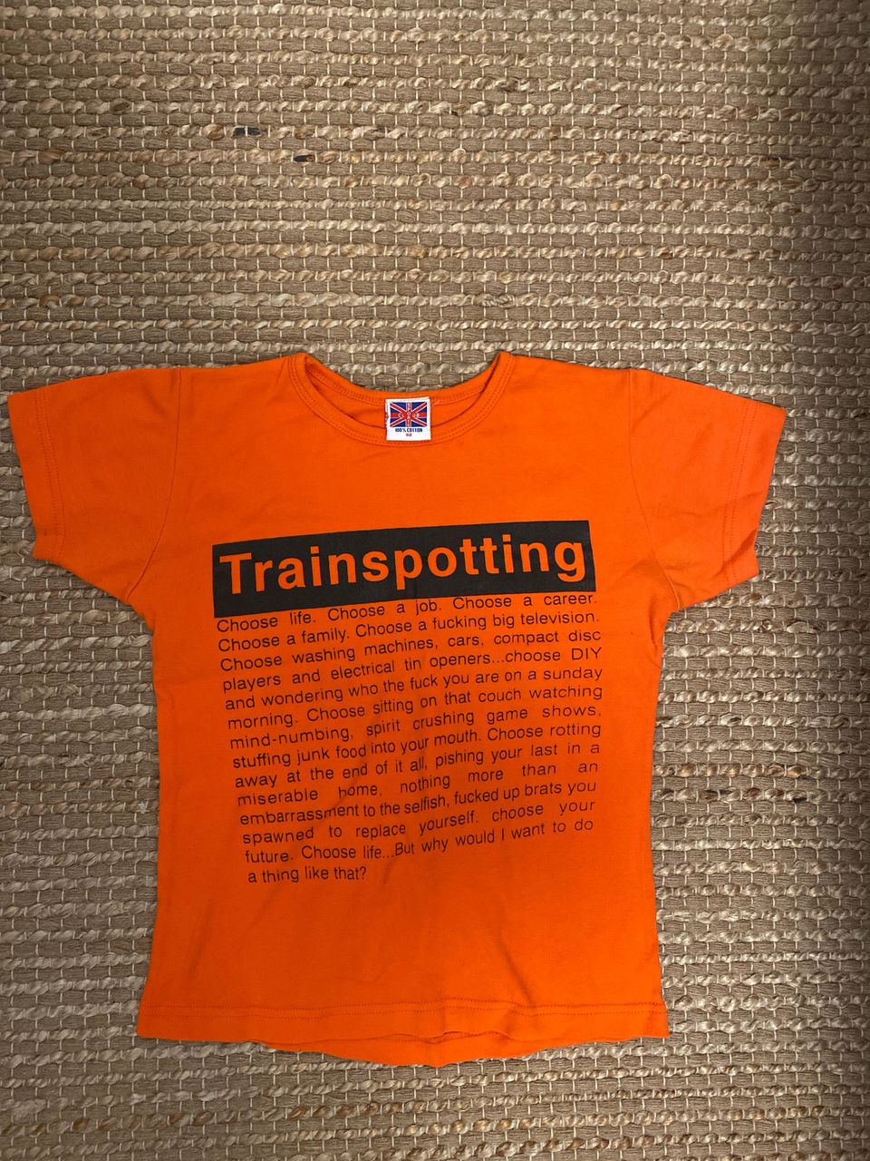 Vintage Trainspotting-paita