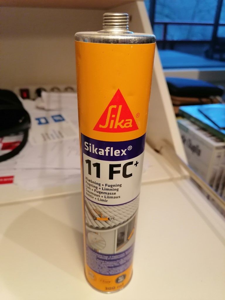 Sikaflex 11 FC+ saumaus + liimausmassa