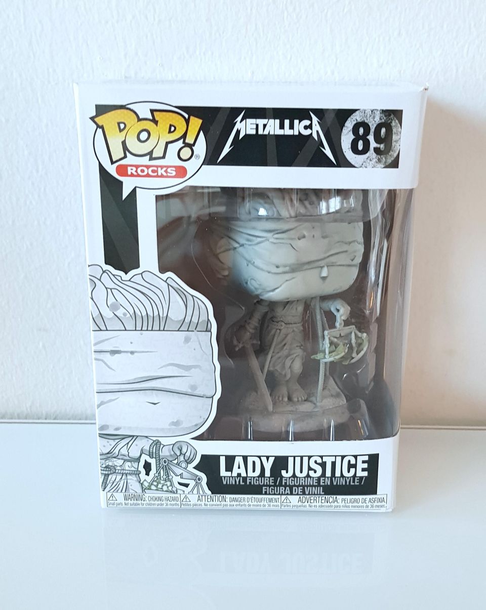 Metallica Lady Justice Funko Pop