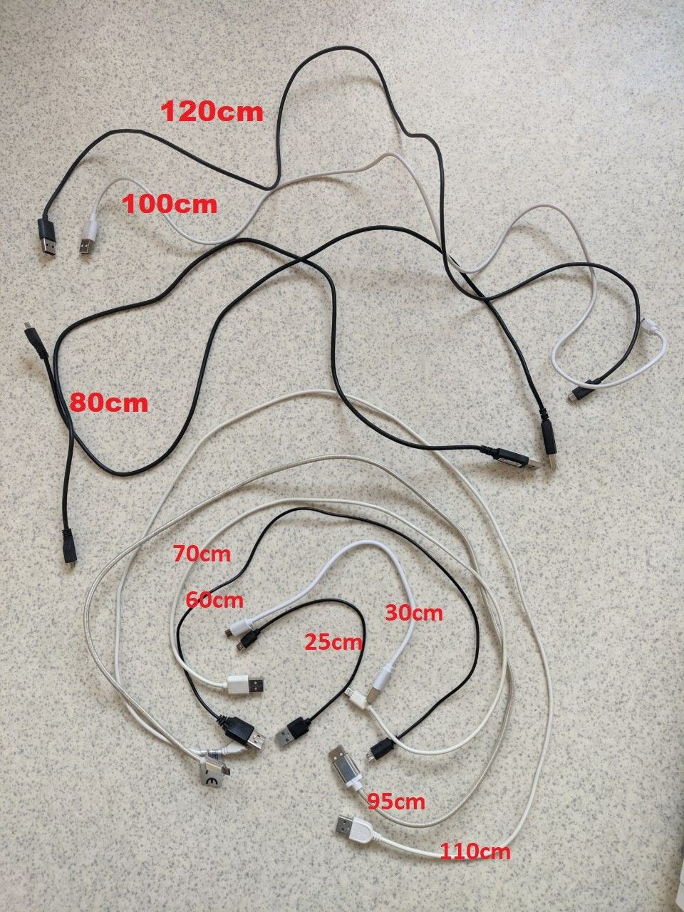 Micro USB Kaapeli - USB to Micro-USB