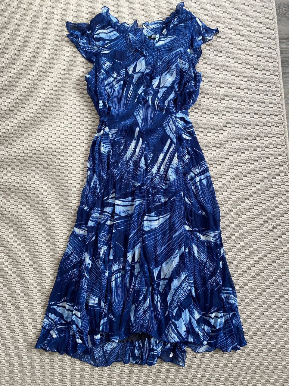 Ihana sininen mekko, koko 38