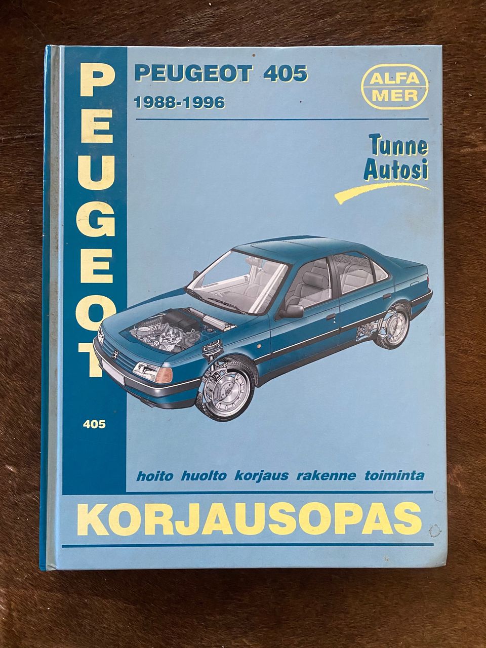 Korjausopas Peugeot 405 1988-1996