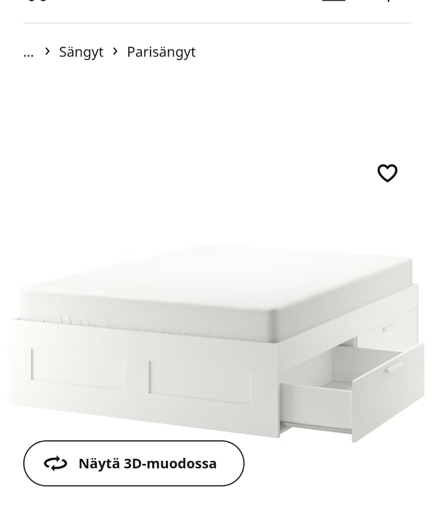 Ikean sänky