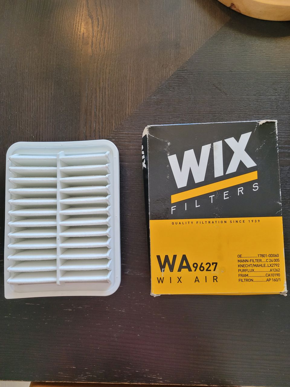 WIX ilmansuodatin WA9627