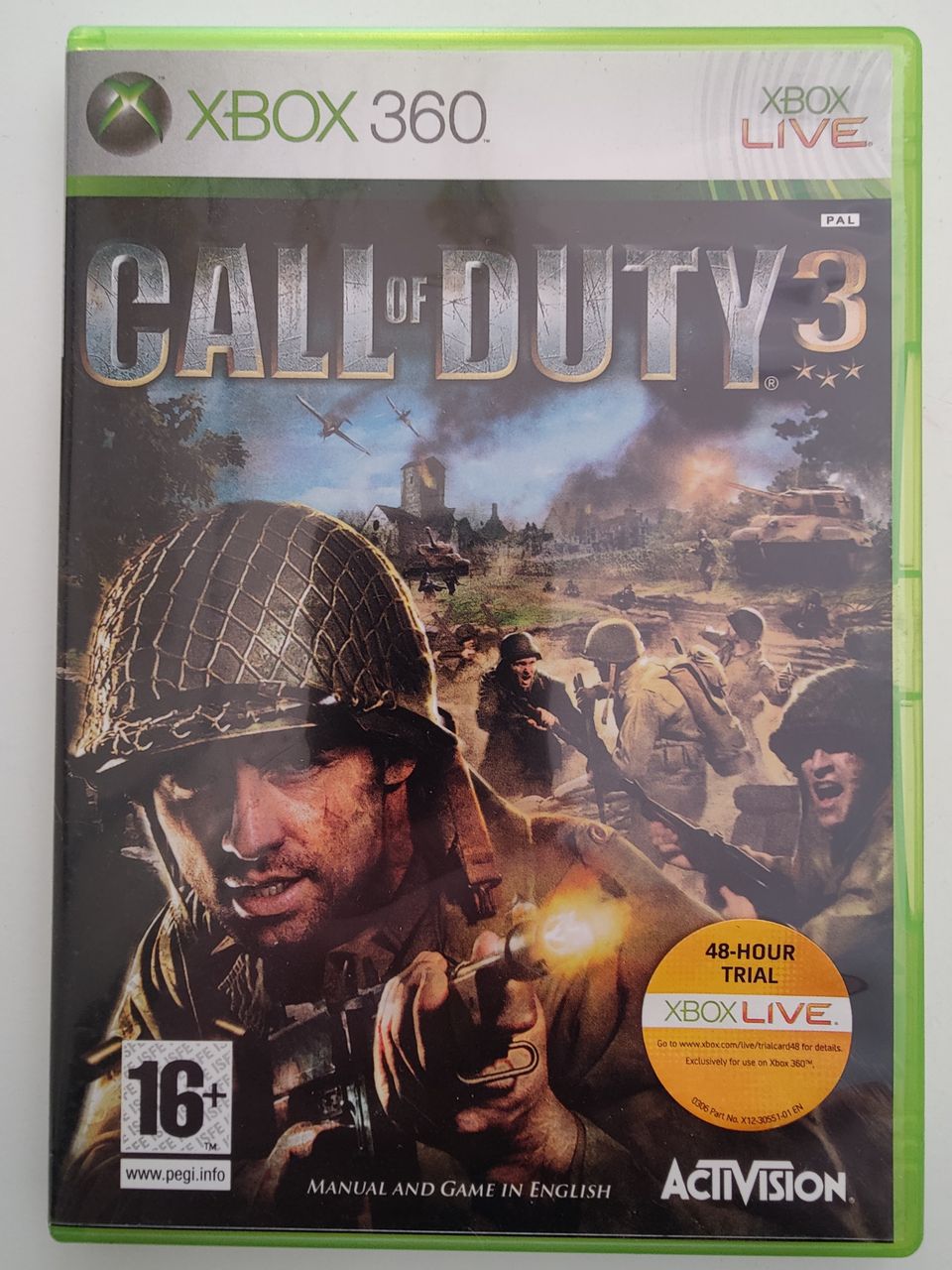 Xbox 360 Call of Duty 3