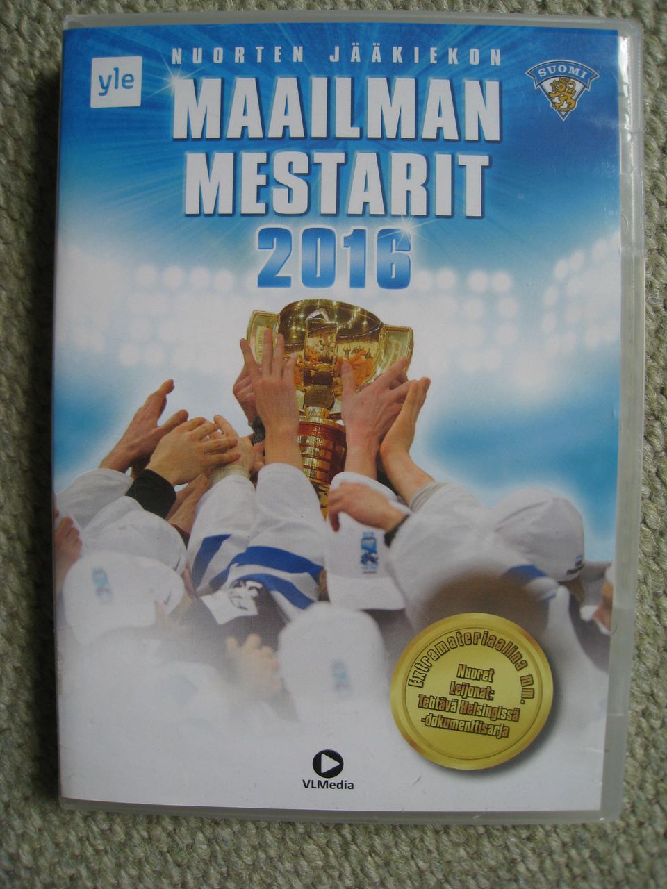 DVD: Nuorten jääkiekon maailmanmestarit 2016