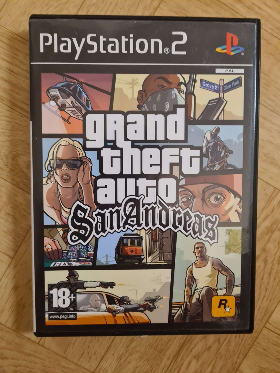 PS2: Grand Theft Auto: San Andreas CIB
